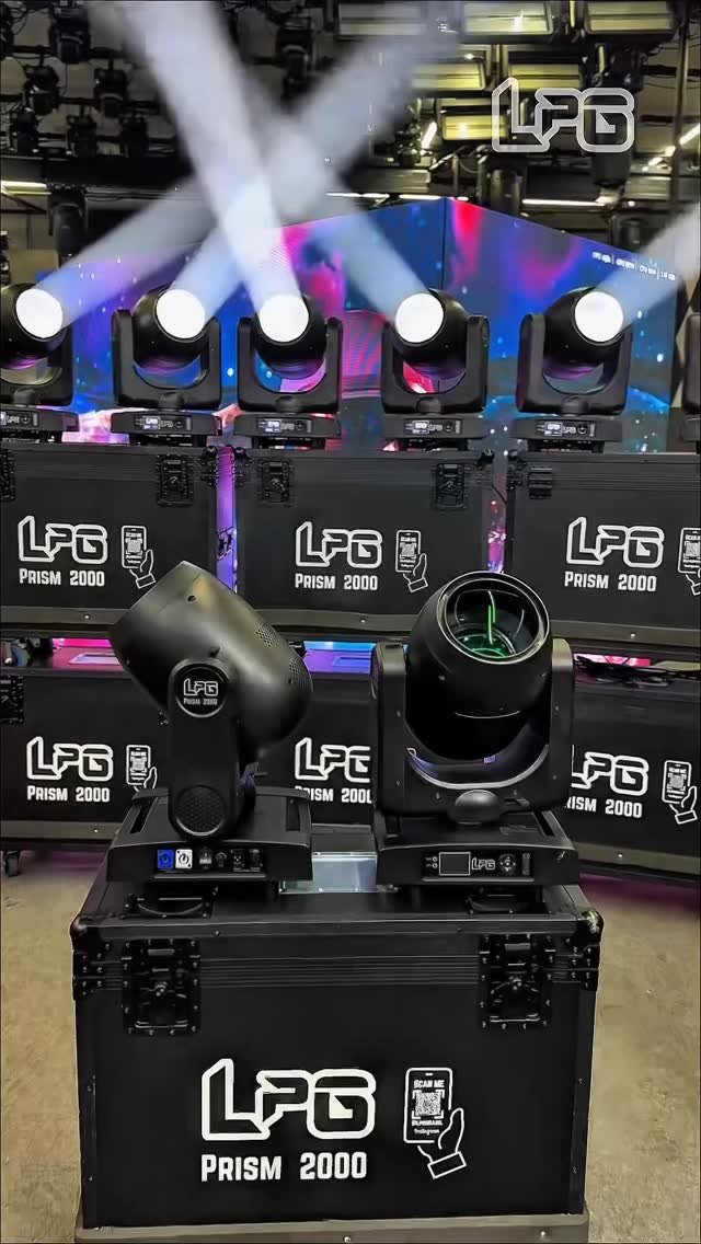 Equipamentos de iluminação profissional LPG PRISM 2000